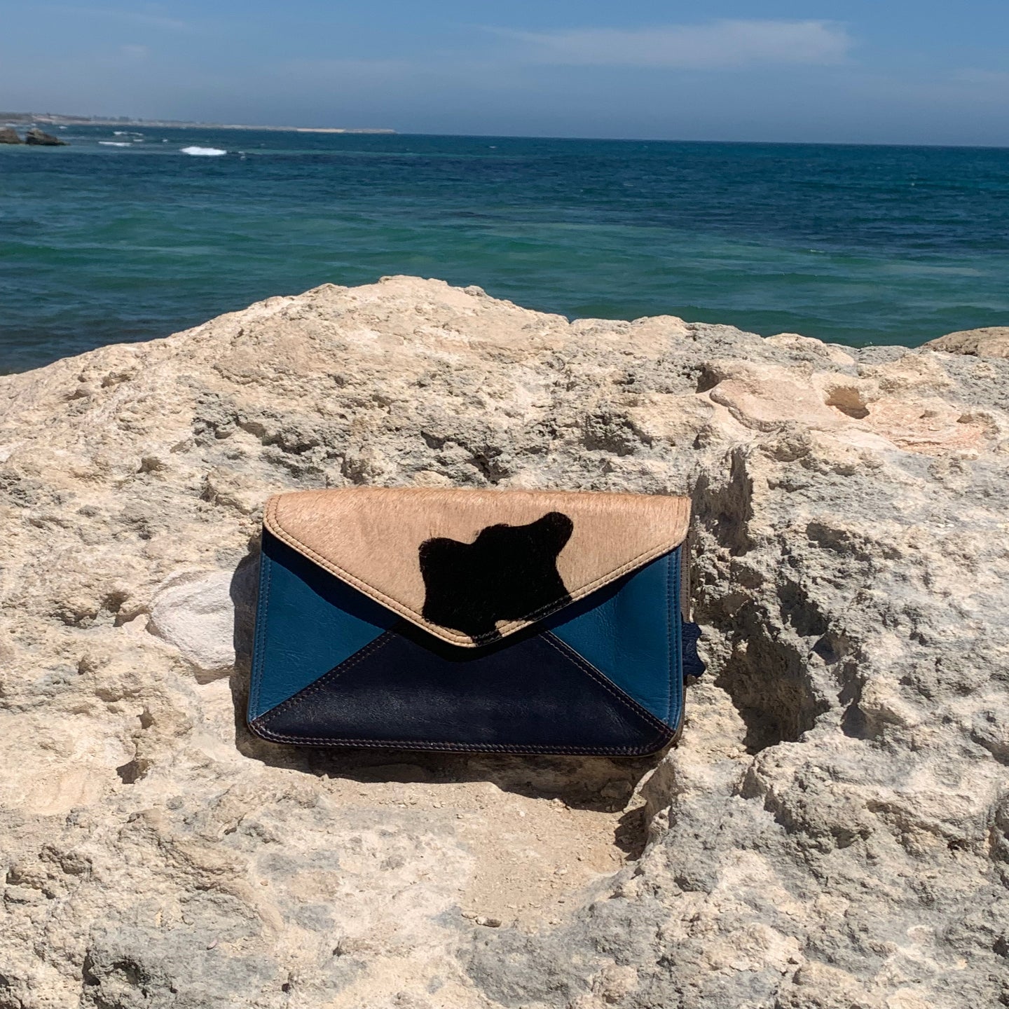 Supersoft leather envelope bag