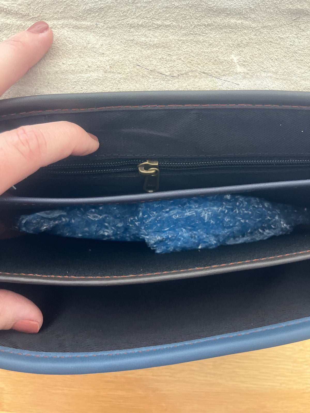 Supersoft leather Satchel style bag