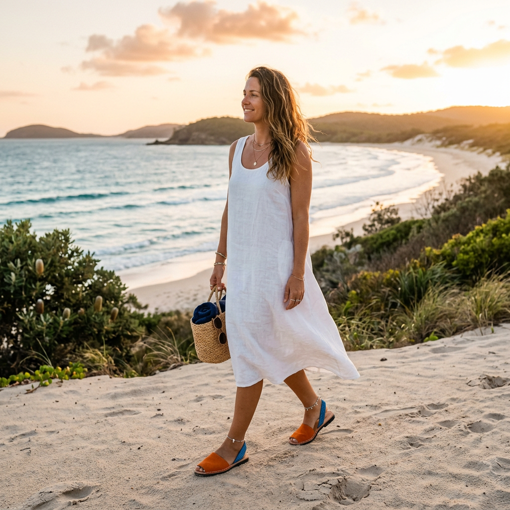 Orange Suede Sandal – Coastal Lifestyle