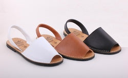 Avarca Menorcan Classic BLACK LADIES SANDAL