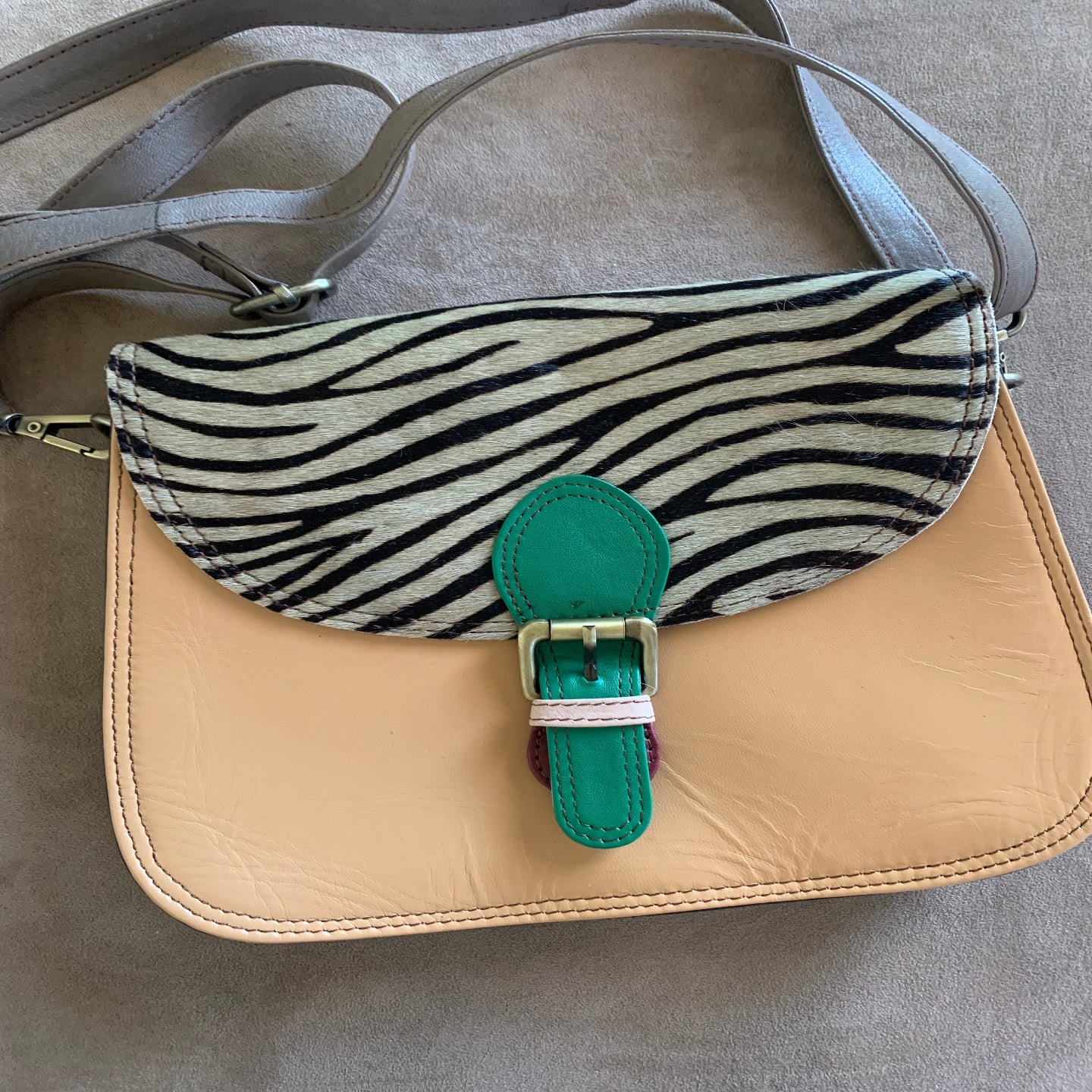 Supersoft leather Saddle bag