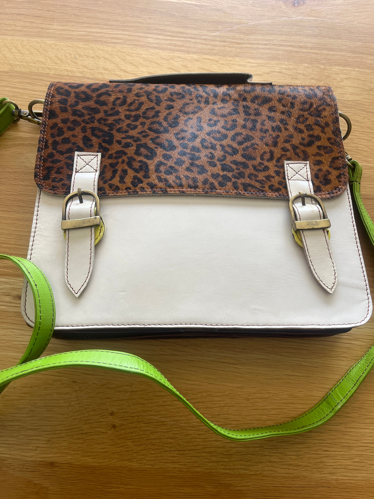 Supersoft leather Satchel style bag