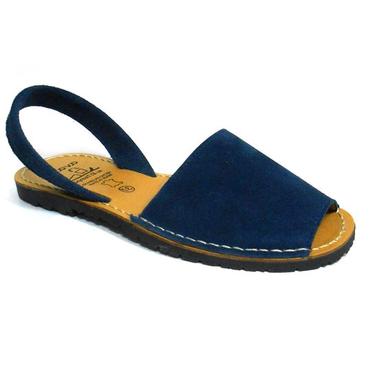 BLUE Ladies Suede Sandal- PREORDER