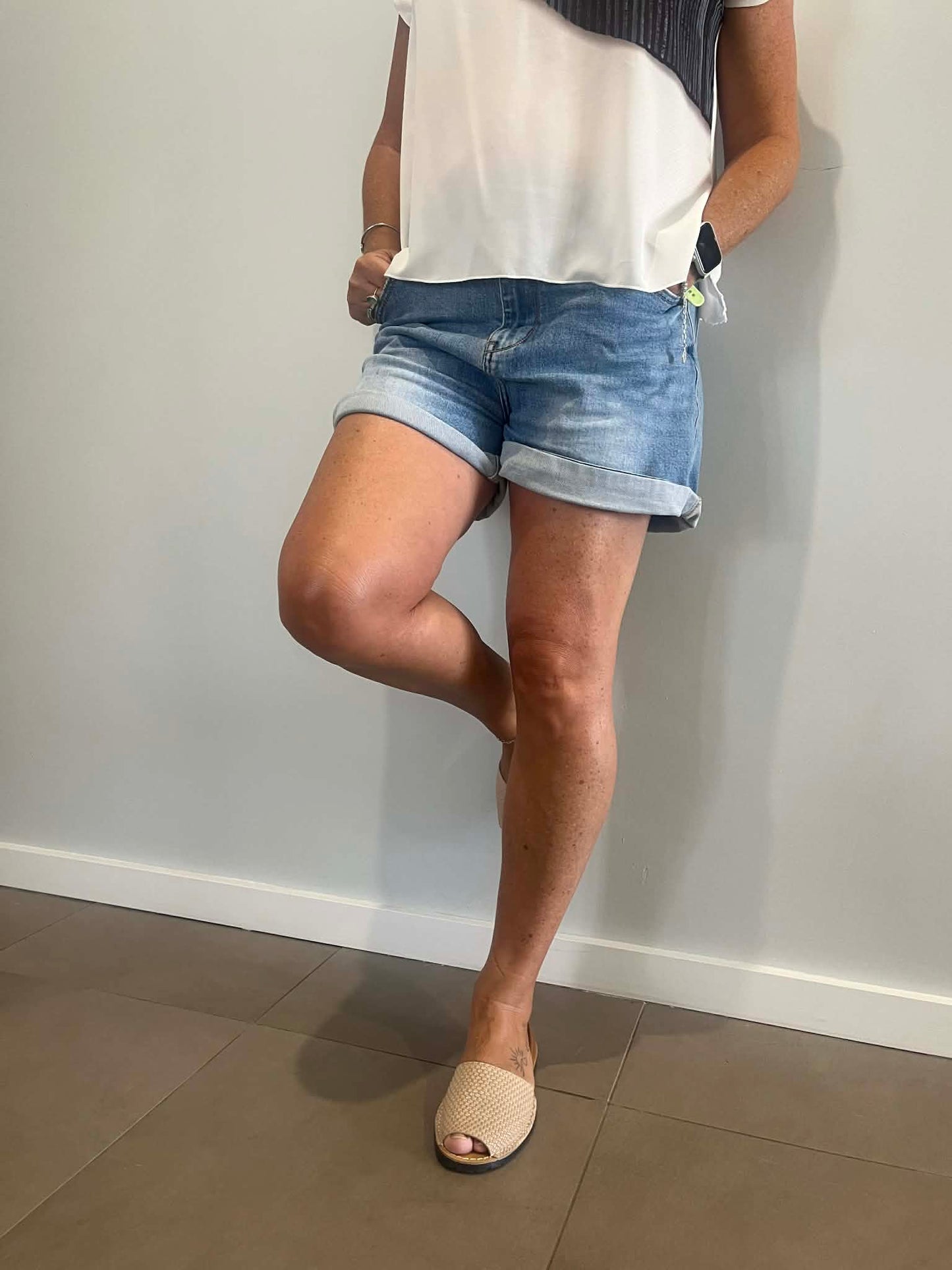 NUDE Ladies Leather Flat Sandals – Comfortable Walking Sandals Handmade in Spain